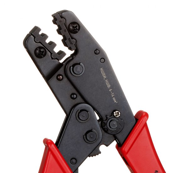 Пресс-клещи Онлайт для обжима втулочных наконечников 6-16 кв.мм (80913)