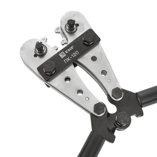 Пресс-клещи EKF Expert для обжима наконечников 10-120 кв.мм (pk-120-exp)