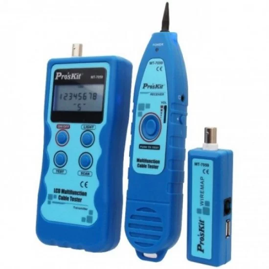 Кабельный тестер Pro'sKit MT-7059