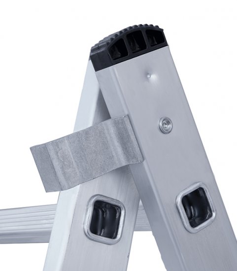 Лестница алюминиевая трансформер двухсекционная 9 ступеней Новая высота бытовая