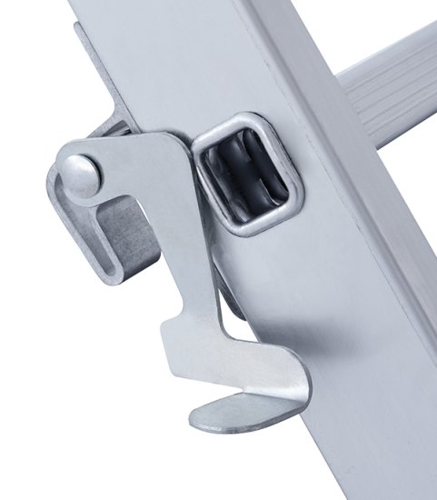 Лестница алюминиевая трансформер двухсекционная 9 ступеней Новая высота бытовая