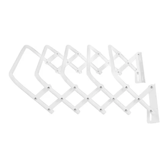 Сушилка для белья настенная Ника 3 м 600х450х185 мм белая