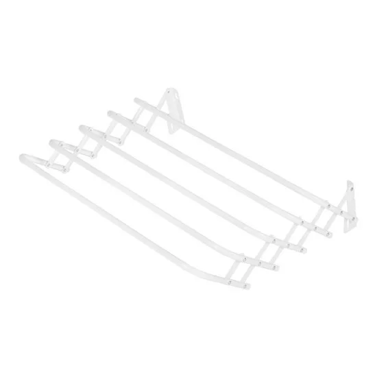 Сушилка для белья настенная Ника 3 м 600х450х185 мм белая