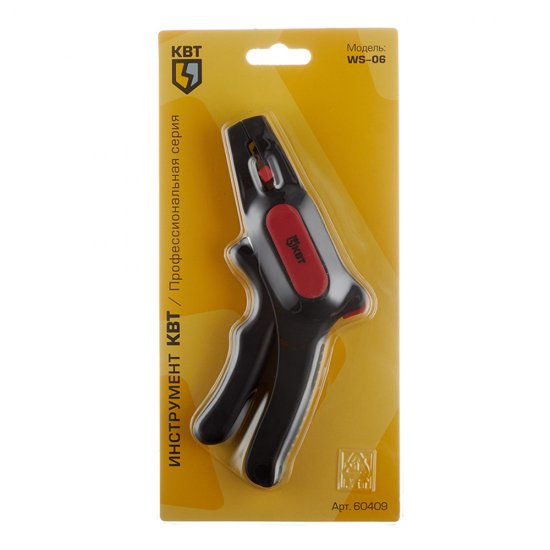 Стриппер сечение 0,2–6 кв.мм КВТ WS-06 для удаления изоляции