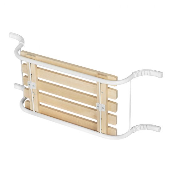 Сиденье на ванну Ника Классик металл/дерево белое