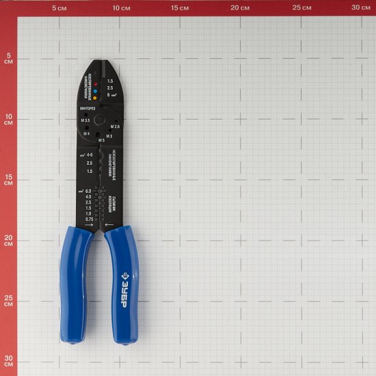 Стриппер сечение 0,75-6 кв.мм Зубр Профессионал МT-30 для удаления изоляции (22668-23)