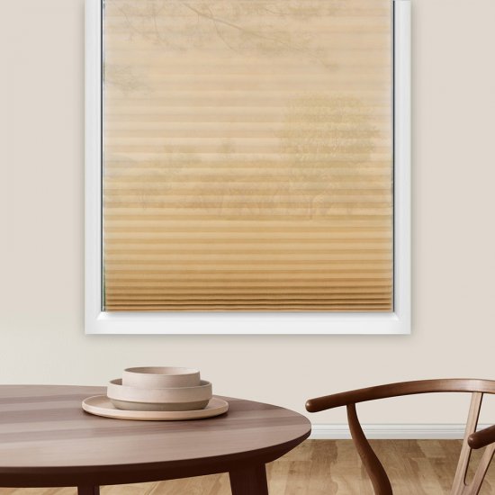 Штора плиссе 90х190 см Room Decor бежевая