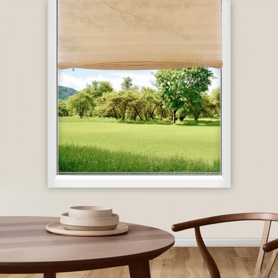 Штора плиссе 90х190 см Room Decor бежевая