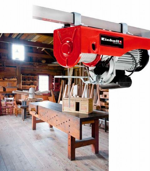 Тельфер электрический Einhell TC-EH 1000 1600 Вт 1000 кг (2255160)