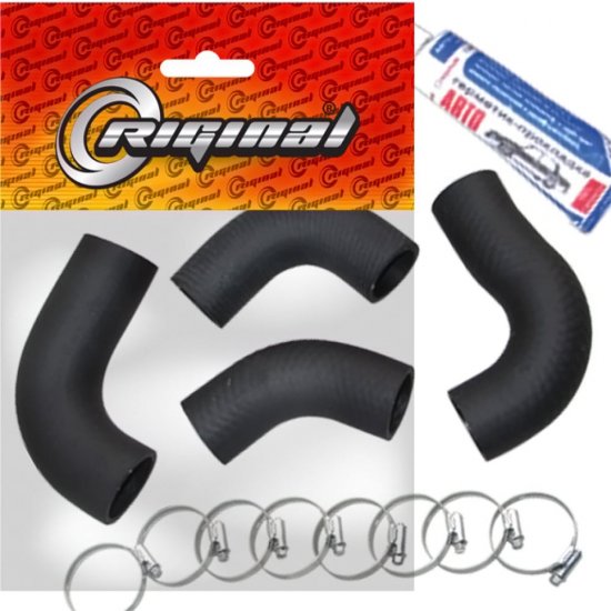 Патрубки радиатора для а/м ГАЗ 3302-3221 дв.406 Riginal RG3302-1303000-40