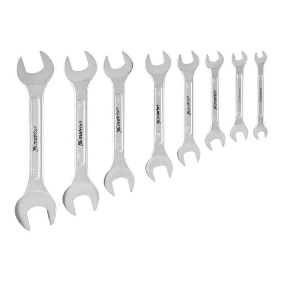 Набор гаечных ключей рожковых Matrix 6-22 мм (8 шт.)