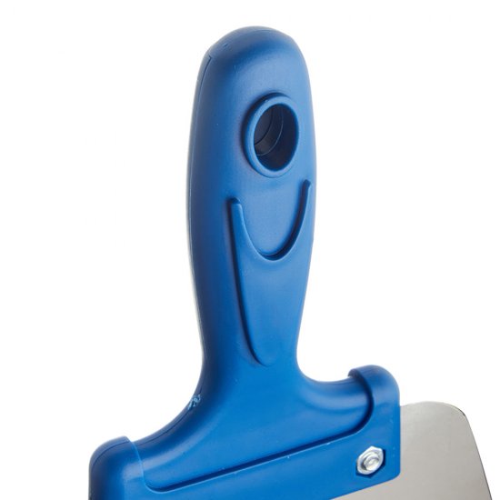 Шпатель для клея зубчатый Дельта 180 мм А1 нержавеющая сталь с пластиковой ручкой (10870-А1)