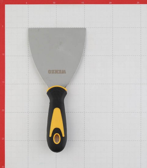 Шпатель малярный Hesler/Wenzo 100 мм с эргономичной ручкой (W0830-740010/85510)