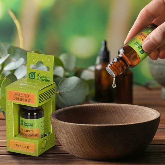 Эфирное масло для бани и сауны Банные штучки 15 мл эвкалипт (30005)