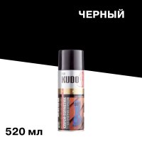 Герметик кровельный аэрозольный каучуковый Kudo Home черный 520 мл