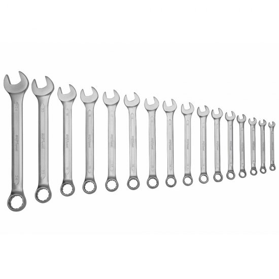 Набор гаечных ключей комбинированных AV Steel 6-24 мм (AV-011316) (16 шт.)