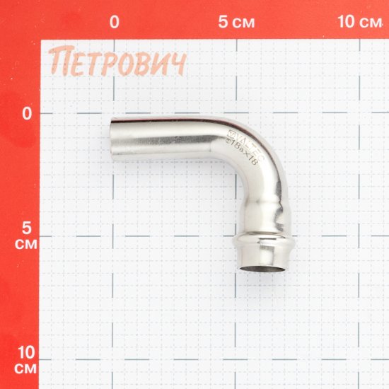 Угол Valtec (VTi.950.I.001818) 90° 18 мм ВН нержавеющая сталь