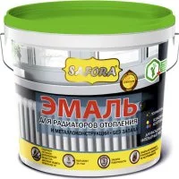 Акриловая эмаль для радиаторов отопления и металлоконструкций SAFORA ЭМ03