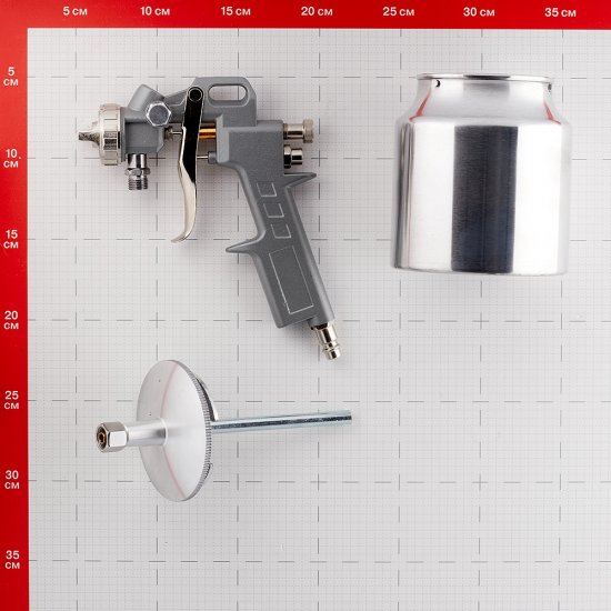 Краскопульт пневматический Pegas Pneumatic 1/4 0,7 л (2706)
