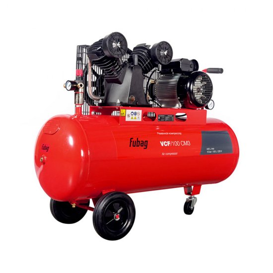 Компрессор масляный Fubag VCF/100 CM3 100 л 2,2 кВт (45681472)