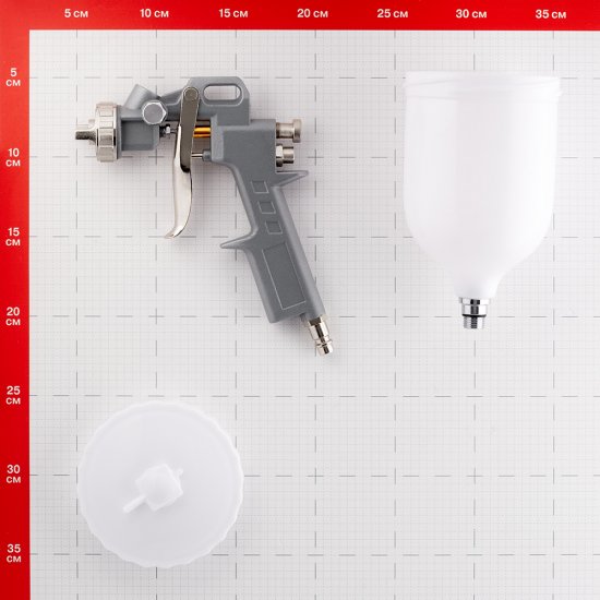 Краскопульт пневматический Pegas Pneumatic 1/4 0,6 л (2708)