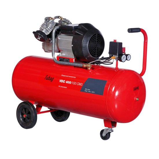 Компрессор масляный Fubag VDC 400/100 CM3 100 л 2,2 кВт