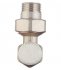 Клапан запорный угловой Tiemme 1/2 НР(ш) х 1/2 ВР(г) для радиатора (3230001)