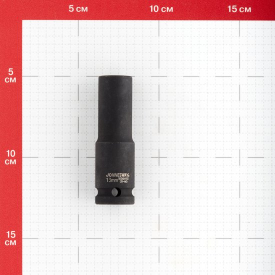 Головка торцевая ударная Jonnesway 1/2 для пневмоинструмента 13 мм глубокая (S03AD4113)