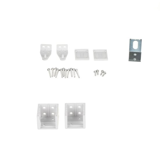 Жалюзи горизонтальные 90х160 см белые