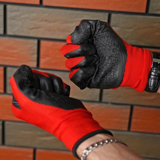 Перчатки нейлоновые с нитриловым обливом 10 (XL) (2136574/34/1421/4152)