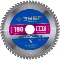 Диск пильный по алюминию ЗУБР Мультирез