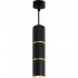 Потолочный светильник FERON ml1868 на подвесе mr16 35w, 230v, черный, золото 55x180