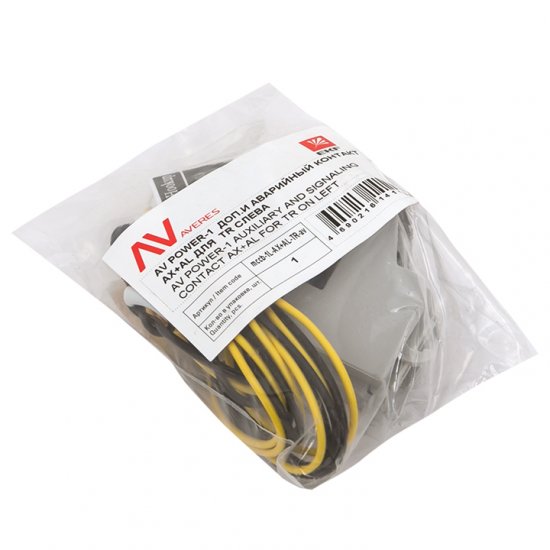 Контакт дополнительный/аварийный AX+AL для TR слева EKF Averes (mccb-1L-AX+AL-TR-av) 230 В на DIN-рейку