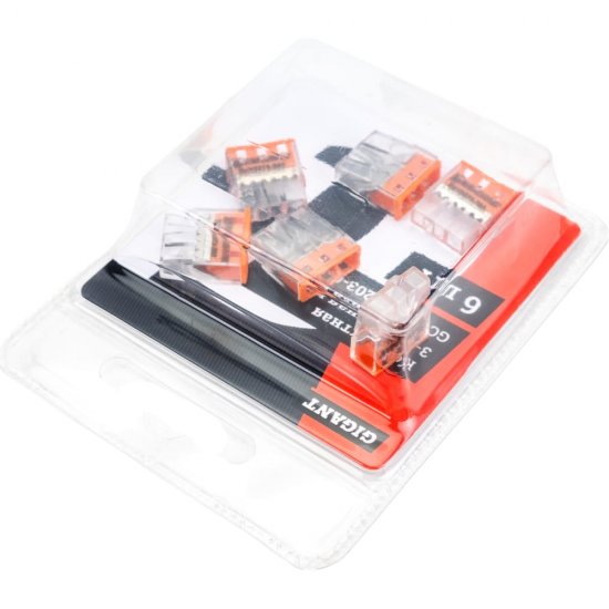 Компактная трехпроводная клемма Gigant GCT-2273-203-6