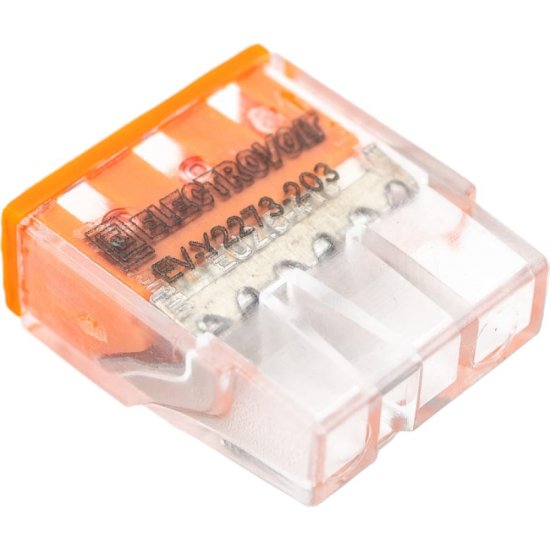 Компактная трехпроводная клемма Gigant GCT-2273-203-6