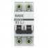 Выключатель нагрузки EKF Basic ВН-29 2Р 40А 4,5 кА 230 В на DIN-рейку (SL29-2-40-bas)