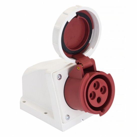 Розетка силовая настенная EKF PROxima с заземлением 3Р+РЕ 32 А 380 В IP67 (ps-1242-32-380)