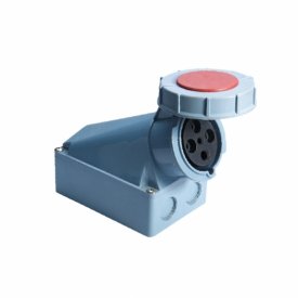 Розетка силовая настенная EKF PROxima с заземлением 3Р+РЕ 63 А 380 В IP67 (ps-1342-63-380)