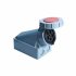 Розетка силовая настенная EKF PROxima с заземлением 3Р+РЕ+N 63 А 380 В IP67 (ps-1352-63-380)