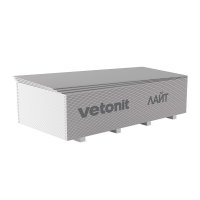 Гипсокартон Vetonit (Gyproc) Лайт 2500х1200х9,5 мм