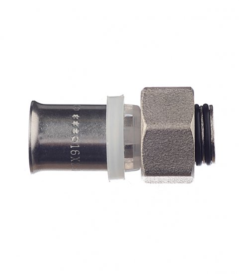 Евроконус Valtec (VTc.712.N.1604) 16(пресс) х 1/2 для металлополимерных труб