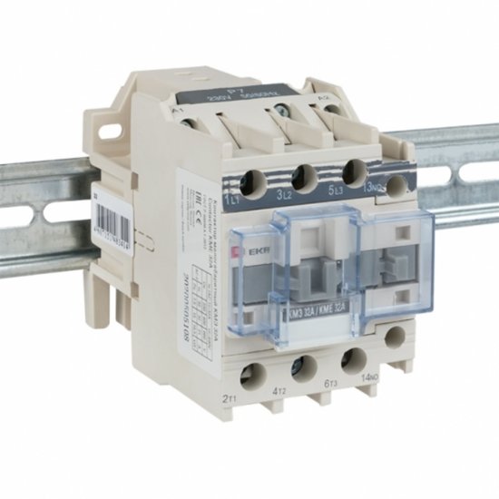 Контактор EKF PROxima КМЭ (ctr-s-32-220) 220 В 32 А 3P малогабаритный