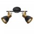 Спот Arte Lamp Jovi E14 80 Вт 2,5 кв.м черный/золото IP20 (A1677PL-2GO)