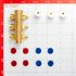 Коллектор Tece 3/4 ВР(г) х 3 выхода 3/4 НР(ш) ЕК х 3/4 НР(ш) с запорными вентилями (8730007)