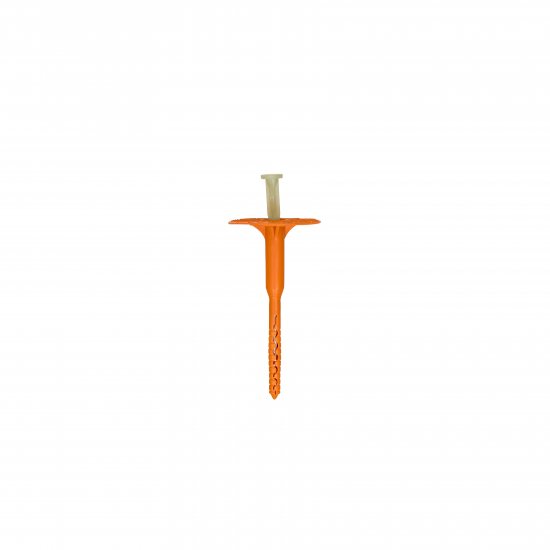 Дюбель для теплоизоляции Sormat 8х115 мм металлический гвоздь с термоголовкой (300 шт.)