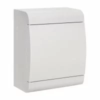 Щит распределительный навесной SlimBox ЩРН-П-6 пластиковый IP41 156х198х94 мм 6 модулей белая дверь