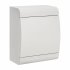 Щит распределительный навесной SlimBox ЩРН-П-6 пластиковый IP41 156х198х94 мм 6 модулей белая дверь