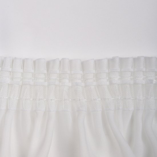 Тюль креп-шифон молочный 150х270 см Mona Liza (МЛ1015/206/Е150)