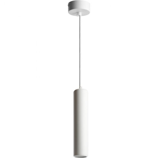 Потолочный светильник FERON ml1842 barrel echo levitation mr16 35w, 230v, gu10, белый, с антибликовой сеточкой, на подвесе 1,7 м