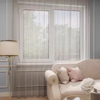 Тюль сетка латте 300х280 см Legrand с утяжелителем (58088713)